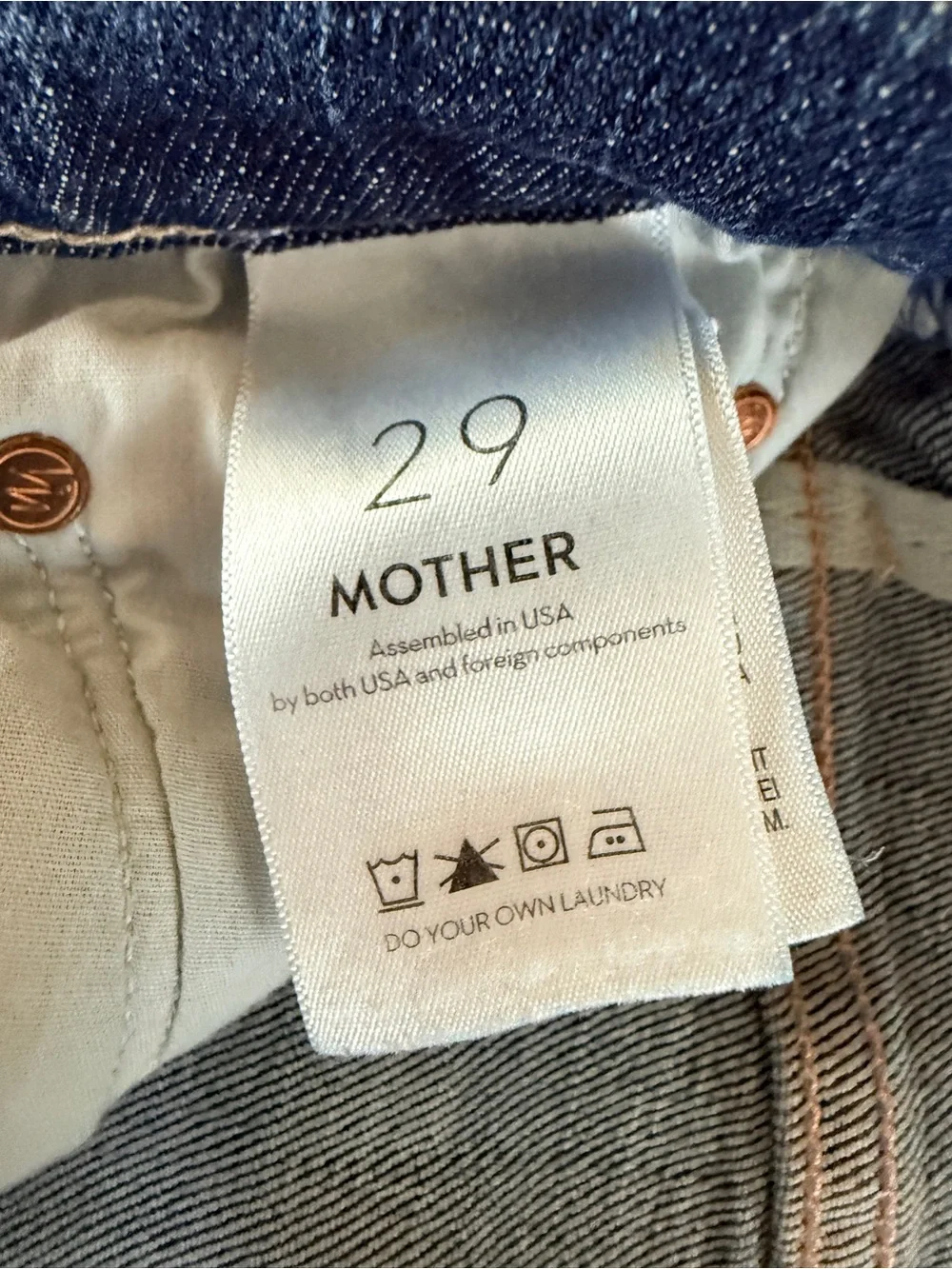 MOTHER insider crop